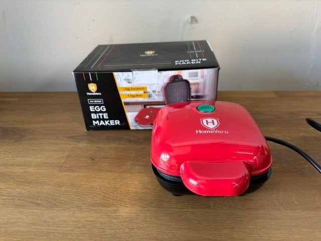 Egg bIte maker, Overige typen, Ophalen of Verzenden, Nieuw, Rood