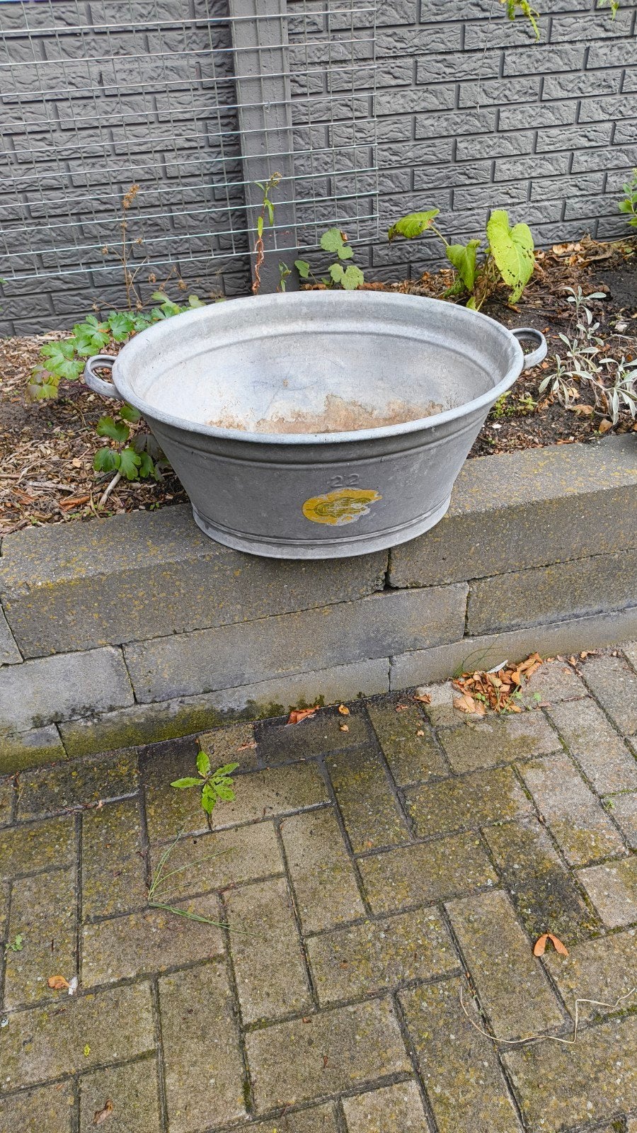 Zinken teil / wastobbe, Ophalen