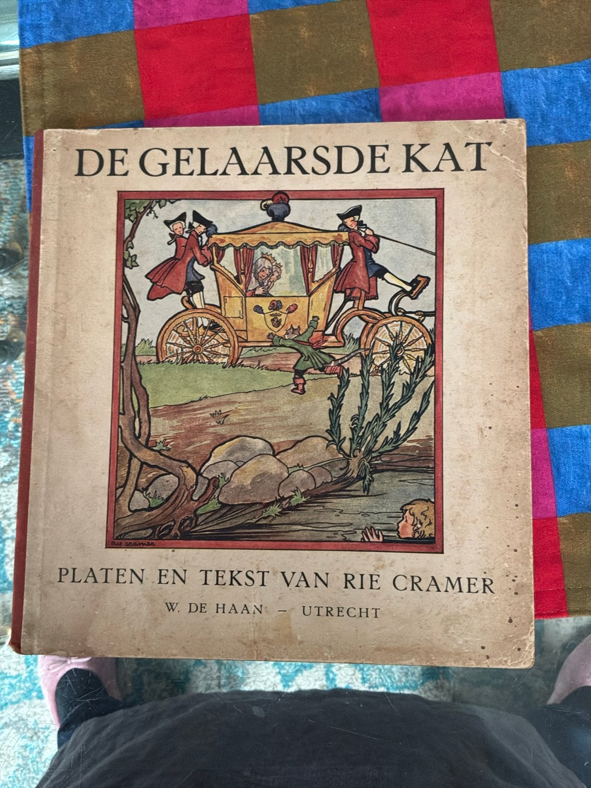 De Gelaarsde Kat - Rie Cramer (W. de Haan - Utrecht), Ophalen of Verzenden, Gelezen