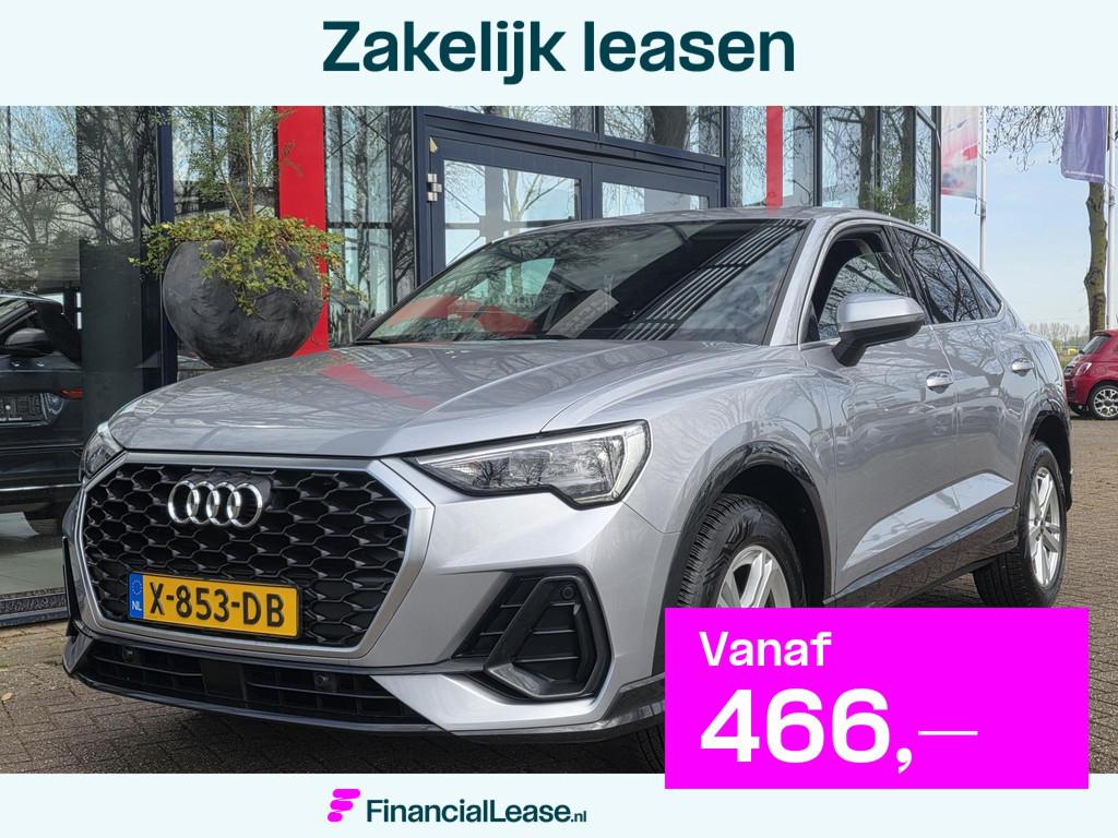 Audi Q3 Sportback 35 TFSI 150PK AUTOMAAT | Digitaal dashboar, 12 maanden, Euro 6, 4 cilinders, 1505 kg