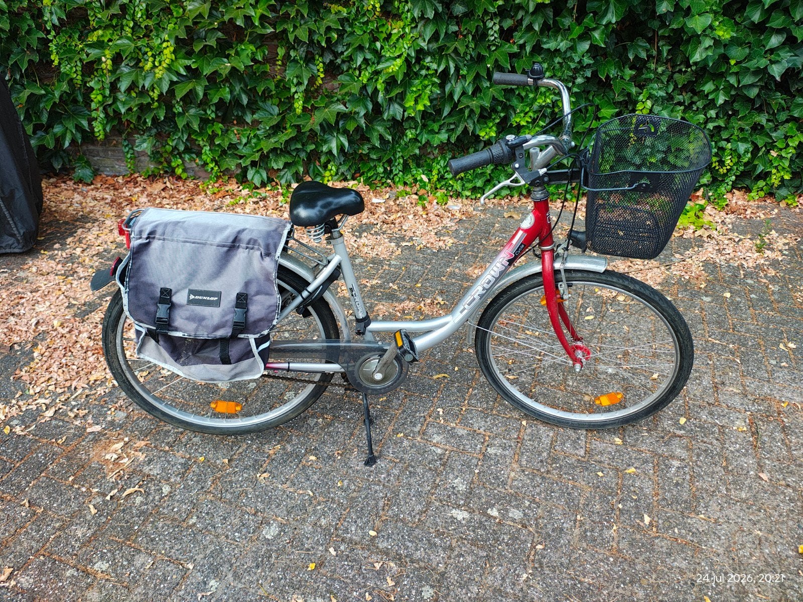 Damesfiets met lage instap en mandje, Overige merken, Terugtraprem, Ophalen of Verzenden, 50 tot 53 cm