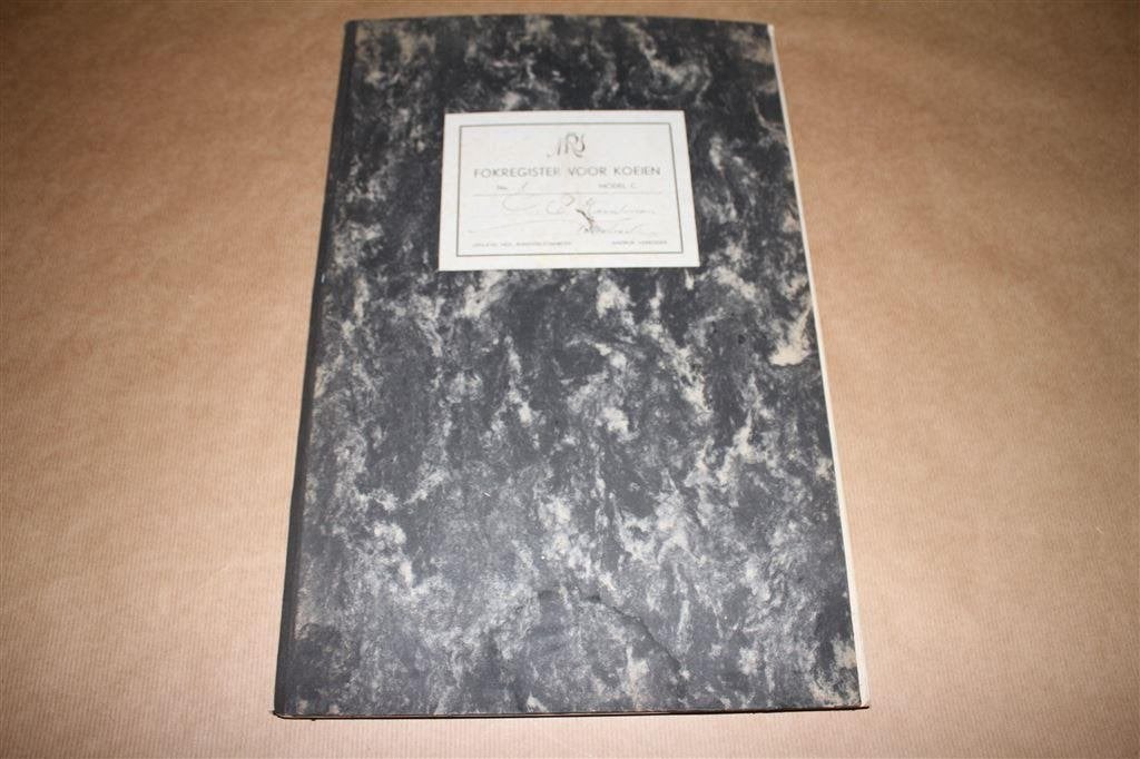Oud Fokregister voor Koeien - Circa 1950 !!, Ophalen of Verzenden, Gelezen, Honden
