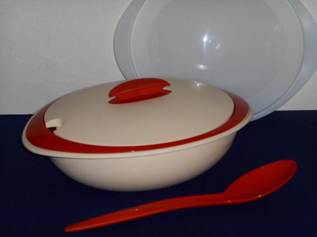 Iso Duo Serveerschaal 2,1 L + Serveerlepel Tupperware, nieuw, Huis en Inrichting, Ophalen of Verzenden, Nieuw, Schaal