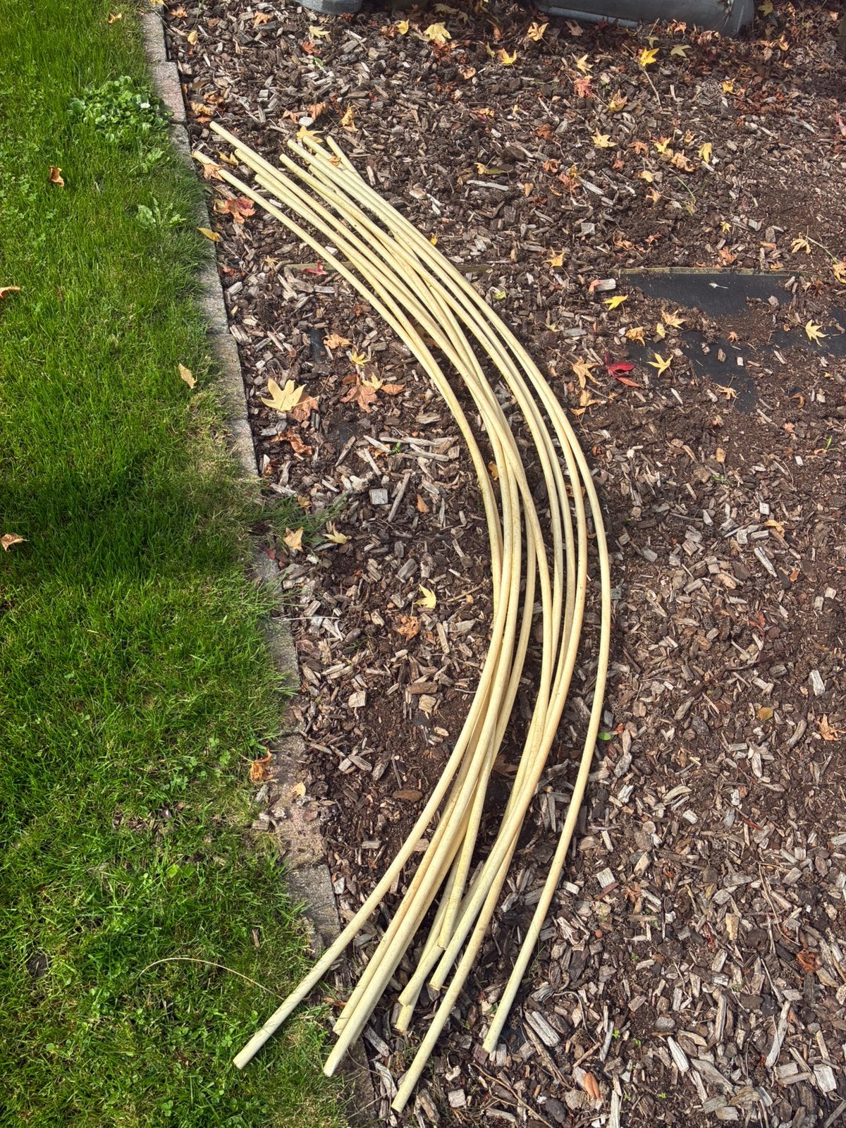 Pvc bogen voor de moestuin, Ophalen, Glas, Zo goed als nieuw
