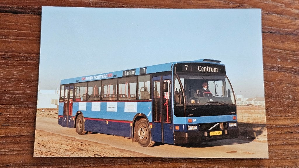 Foto BUS GVA Arnhem 61, Verzamelen, Verzenden, Gebruikt, Bus of Metro, Overige typen