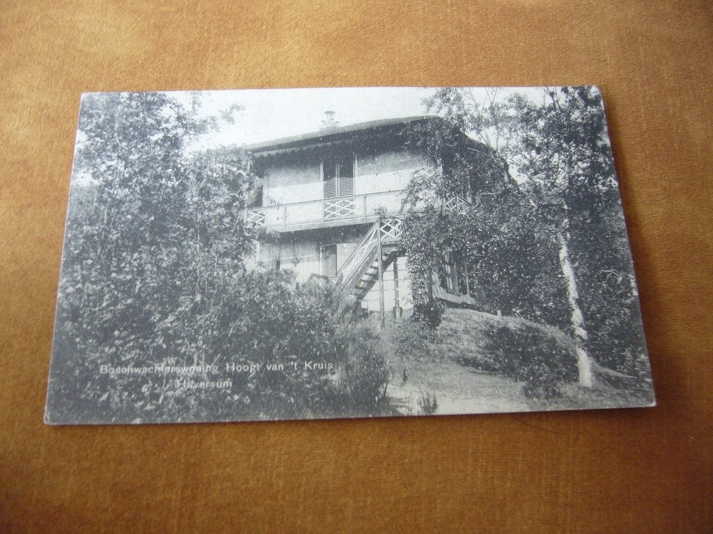HILVERSUM  =  BOSCHWACHTERSWONING - HOOGT VAN T, KRUIS, Verzamelen, Ansichtkaarten | Nederland, Ophalen of Verzenden, Voor 1920