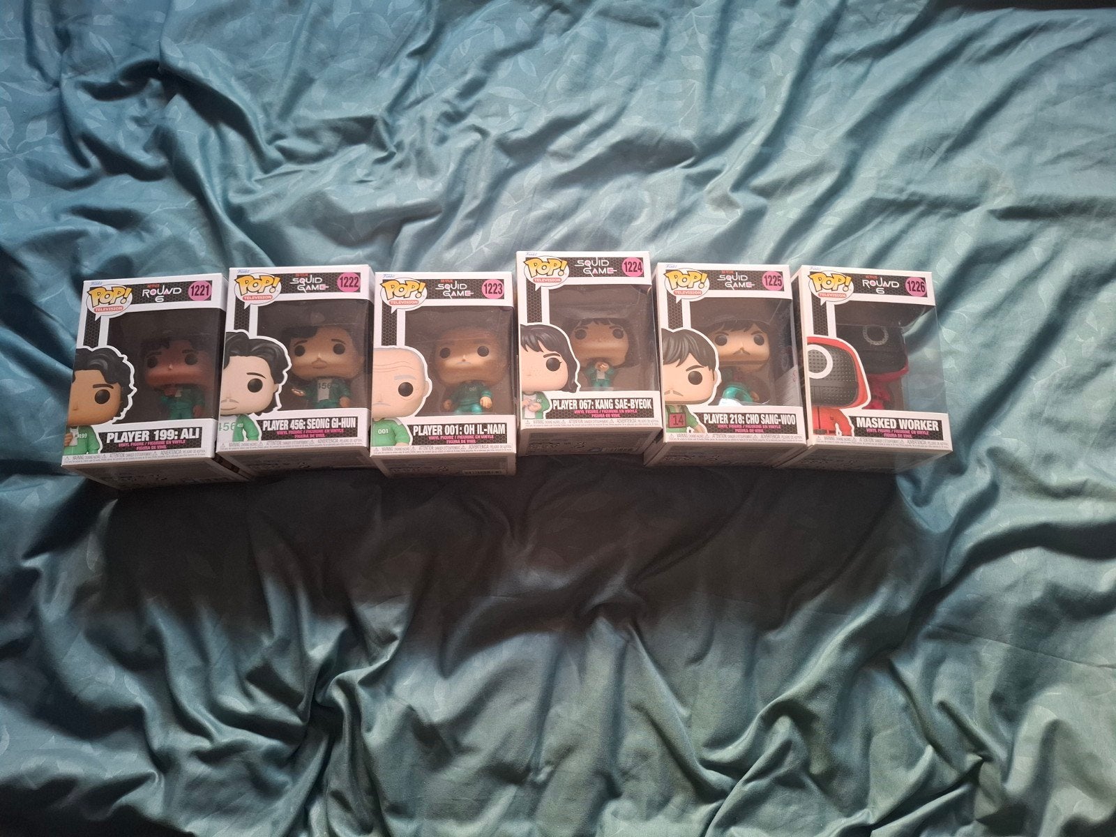 Squid game funko series, Ophalen, Zo goed als nieuw