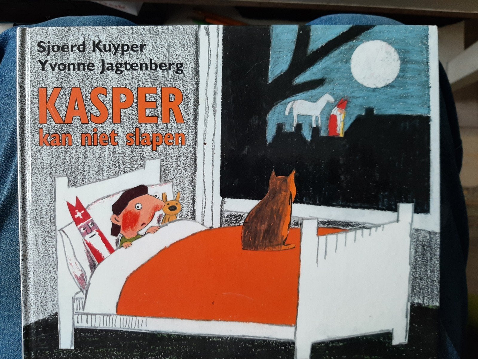 Kasper kan niet slapen - Sjoerd Kuyper & Yvonne Jagtenberg, Boeken, Kinderboeken | Jeugd | onder 10 jaar, Ophalen of Verzenden