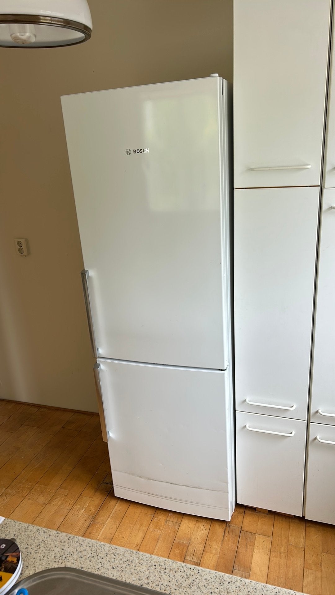 Koelkast Bosch 3 vriesladen, Witgoed en Apparatuur, Koelkasten en IJskasten, Ophalen, Gebruikt, 200 liter of meer, Met aparte vriezer