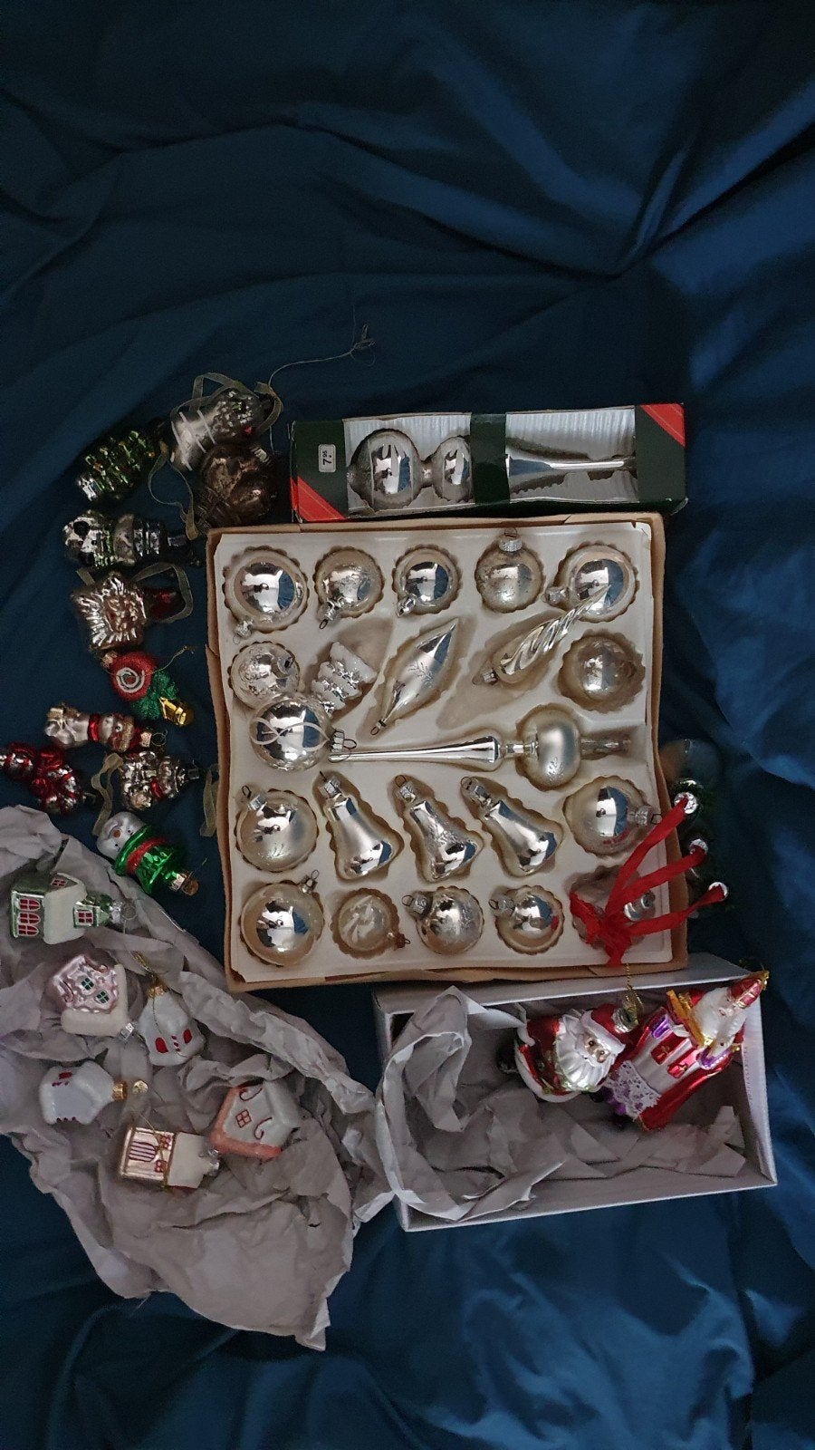 kerstballen partijtje, Ophalen
