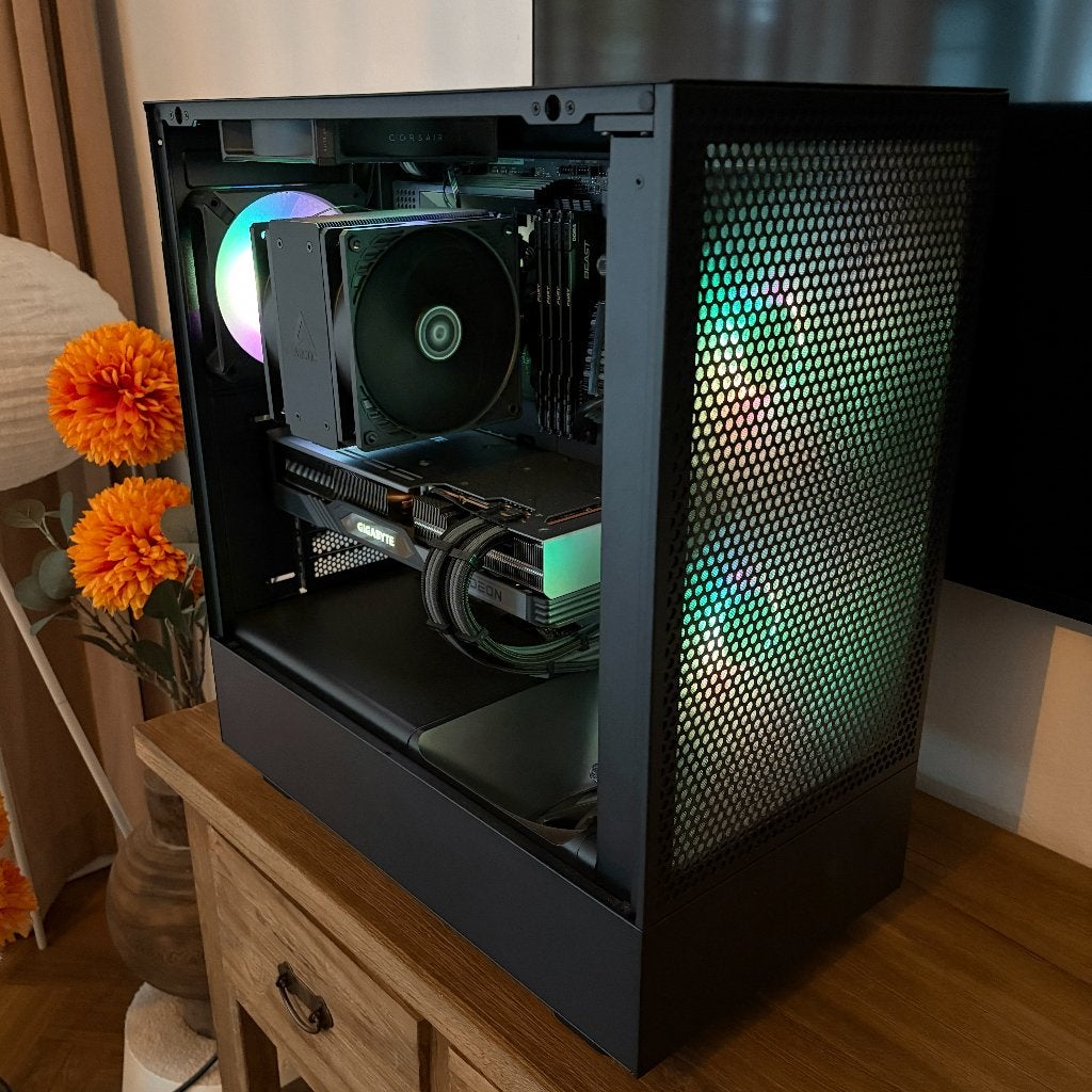 Clean Gaming PC | 64GB RAM | RX 7800 | R7 5800X, Ophalen, 64 GB of meer, Gebruikt, Zelf gebouwde pc