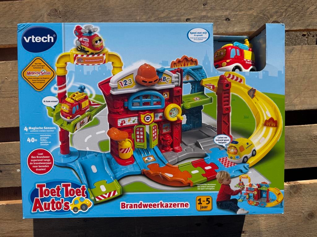 VTech Toet Toet Auto's Brandweerkazerne, Nieuw, Fahrenheitstraat 22, 6003 DC Weert, Ophalen of Verzenden, https://www.vtechnl.com/contact