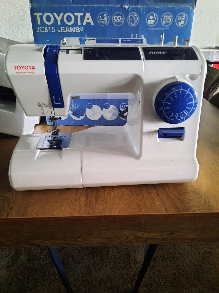 Toyota jcb15 jeans naaimachine Nieuw!!, Ophalen, Nieuw, Naaimachine, Overige merken