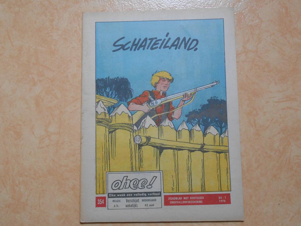 Ohee 354 Schateiland 1970., Eén stripboek, Ophalen of Verzenden, Nieuw
