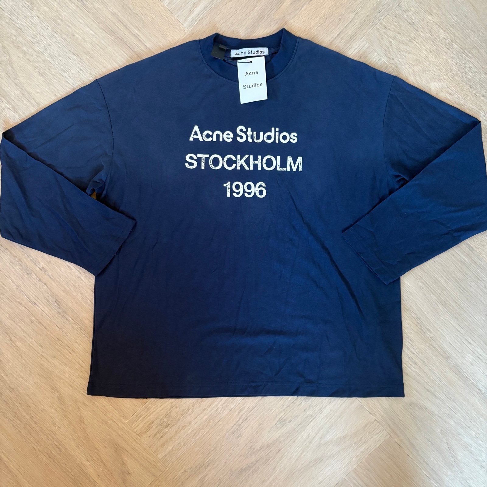 Acne Studios Long Sleeve M – Nieuw met kaartje, Ophalen of Verzenden, Nieuw, Maat 48/50 (M), Blauw