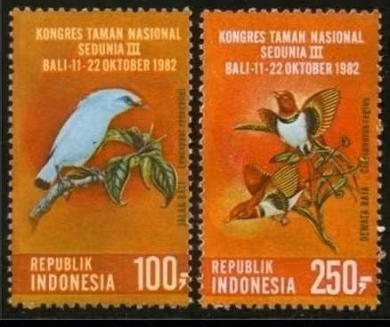Indonesie 1982 -ZBL1125-1126 - Conferentie Nationale Parken, Ophalen of Verzenden, Postfris, Zuidoost-Azië