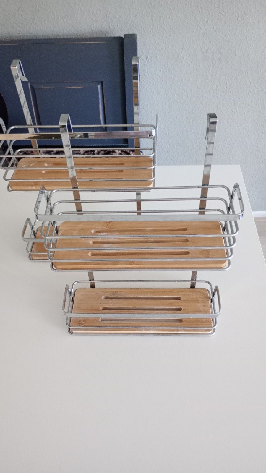 2 x Badkamer rekje met haken, Ophalen, Minder dan 50 cm, Overige typen, Minder dan 25 cm