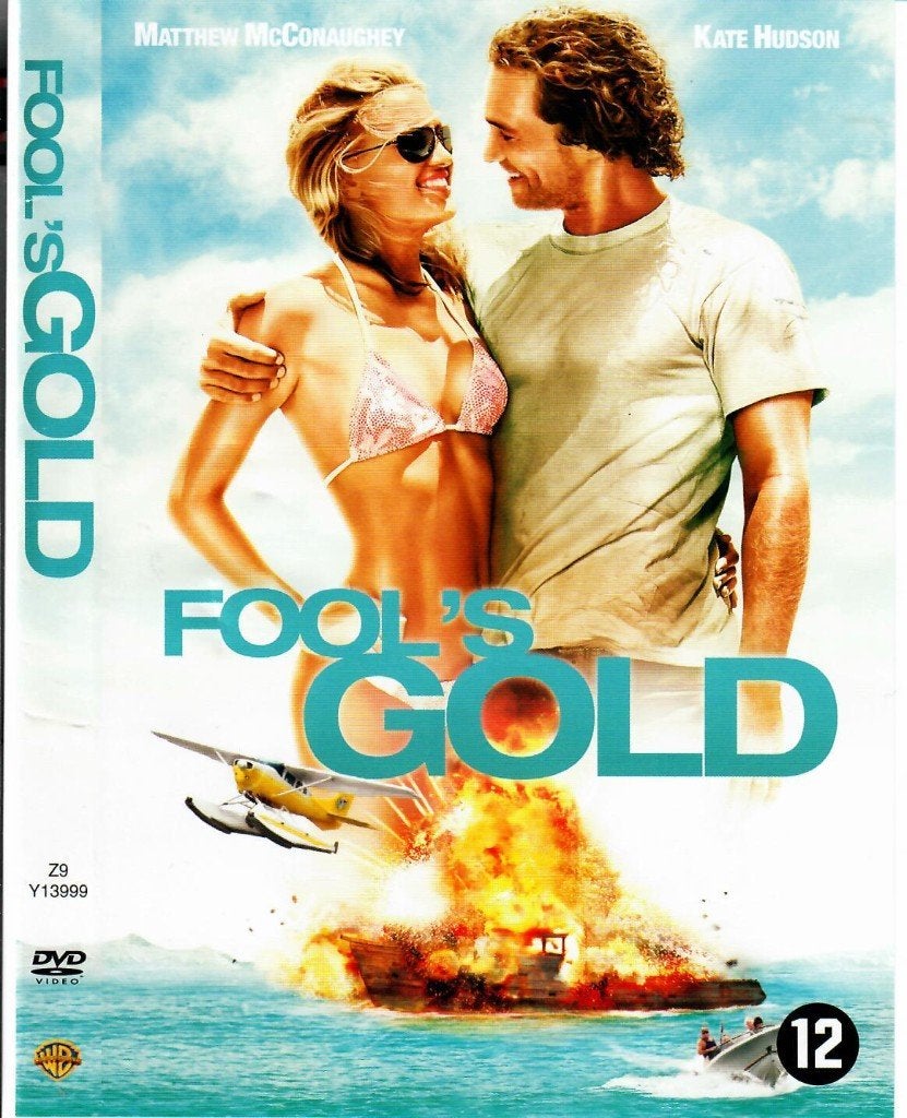AVONTUUR, DVD FILM “FOOL’S GOLD”, Gebruikt, Spaans, Inclusief doosje, Actiethriller