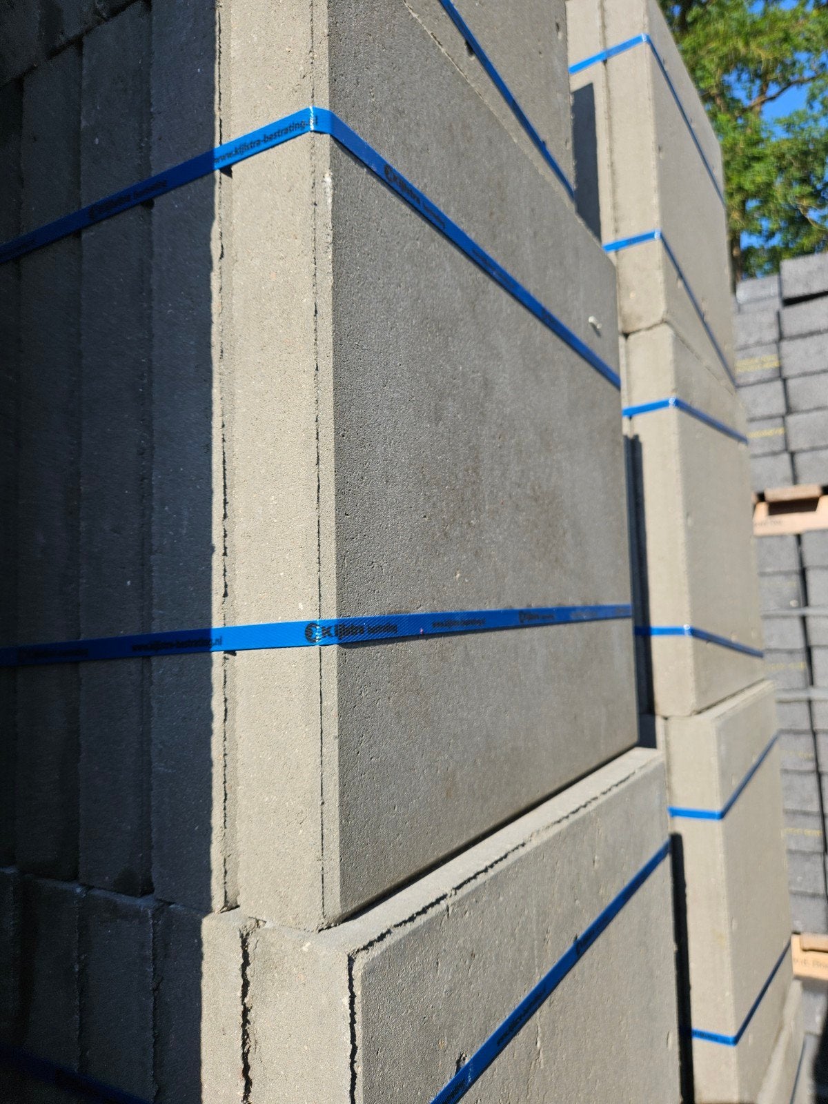 Betontegel 50x50x6 grijs, Tuin en Terras, Ophalen, Nieuw, Beton, Terrastegels