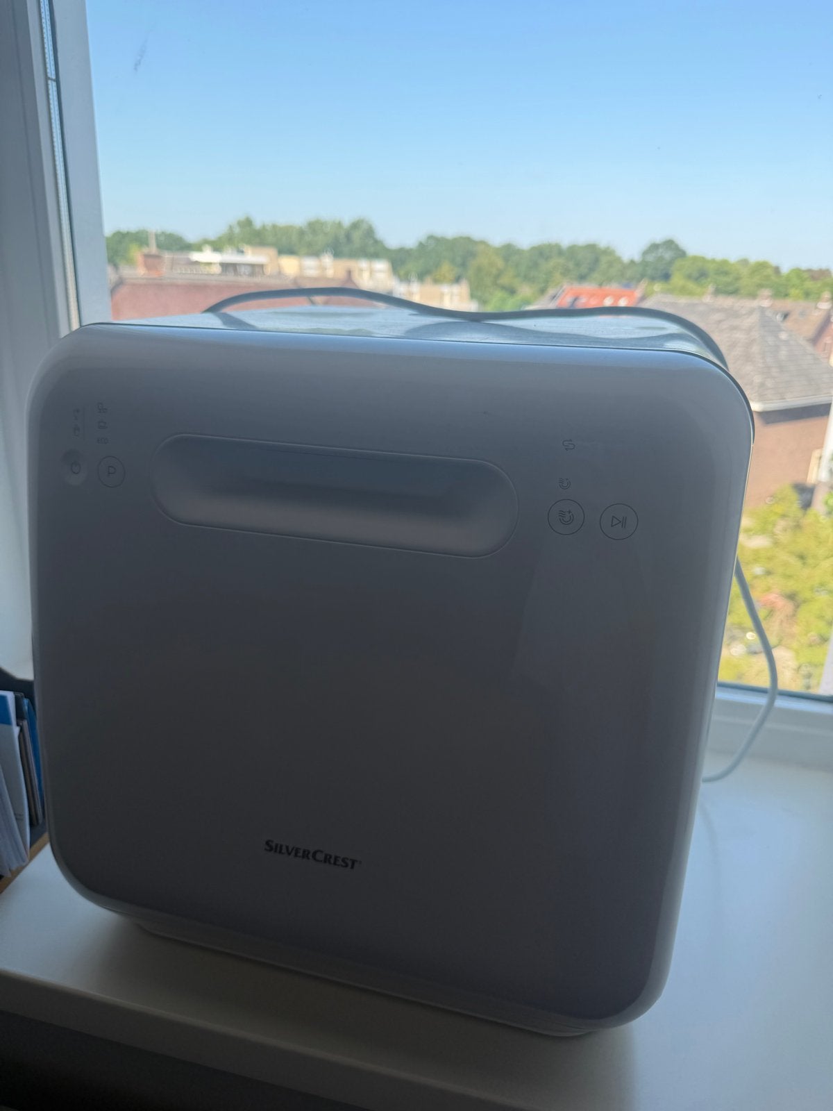 Compacte Silvercrest vaatwasser - Ideaal voor kleine ruimtes, Witgoed en Apparatuur, Ophalen, Minder dan 10 liter, Zo goed als nieuw