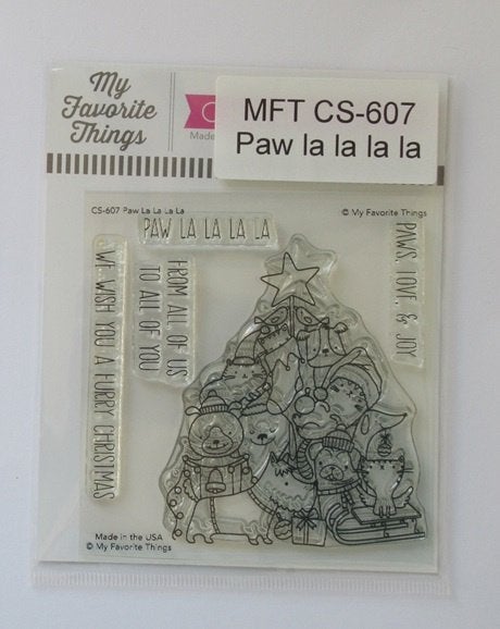 MFT - Paw La La La La, Ophalen of Verzenden, Nieuw, Clearstamp