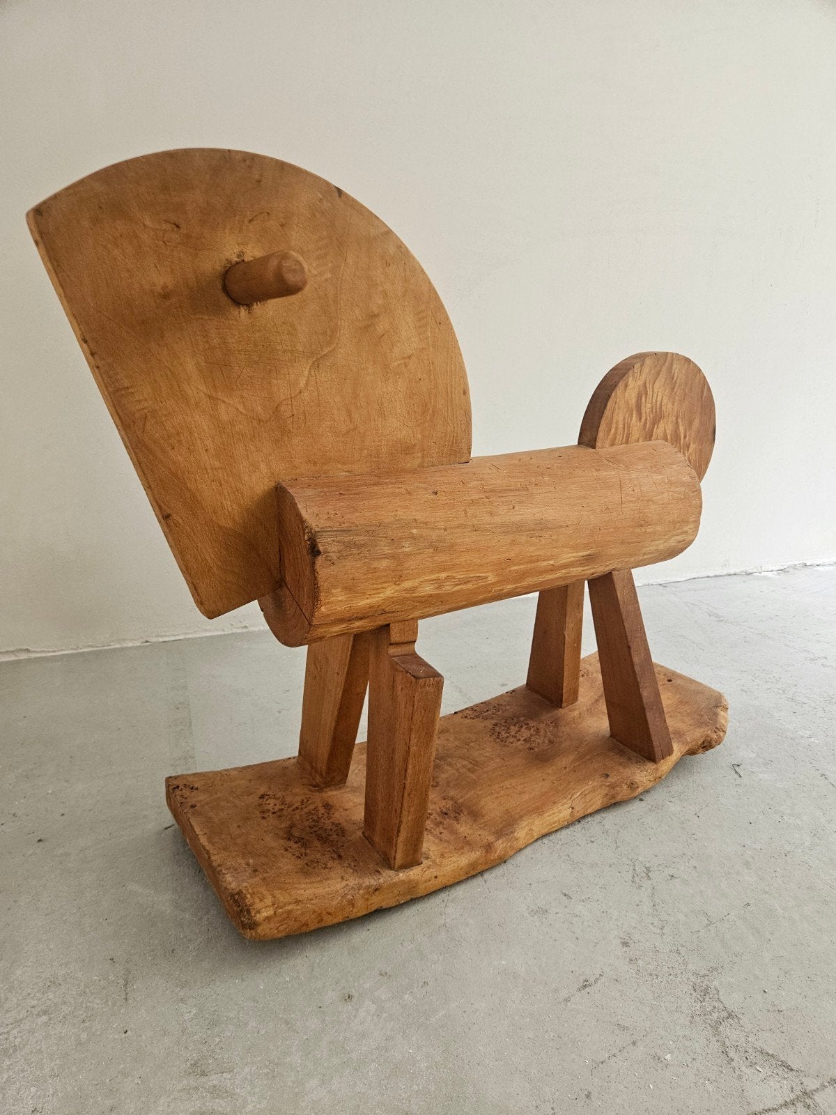 Uniek vintage hobbelpaard | kinderkamer | babykamer, Ophalen