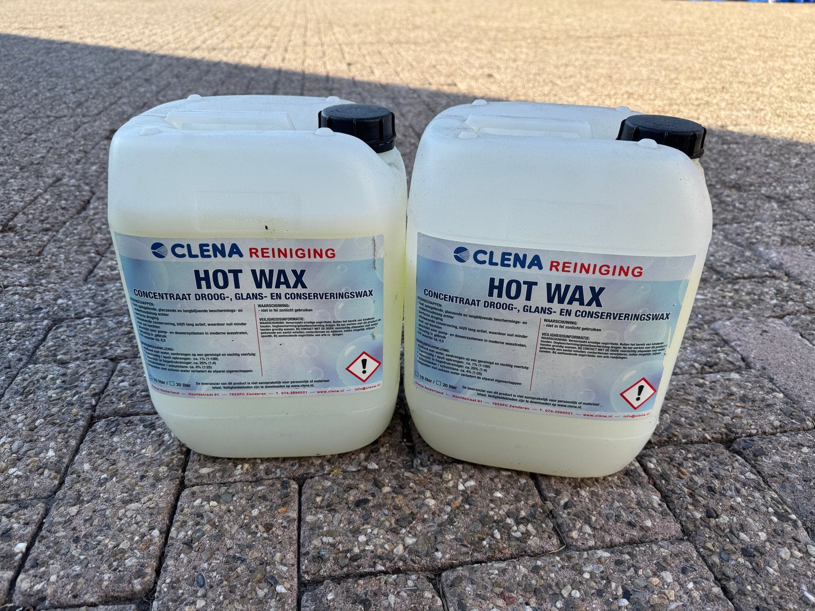 Clena Reiniging Hot Wax Concentraat (2x), Ophalen