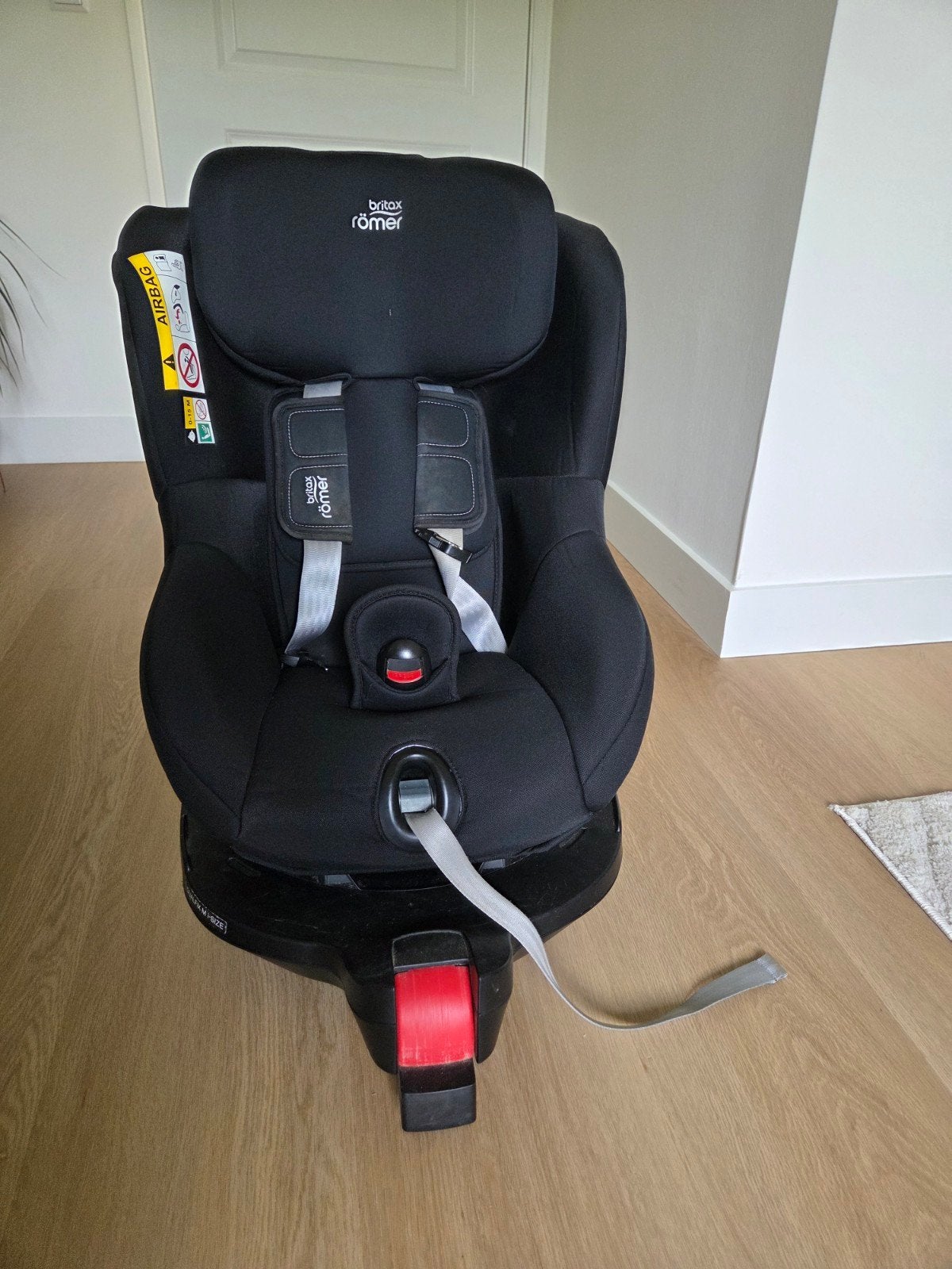Britax Römer dualfix M i-size draaibare autostoel zwart, Ophalen, Romer, 9 t/m 18 kg, Zo goed als nieuw