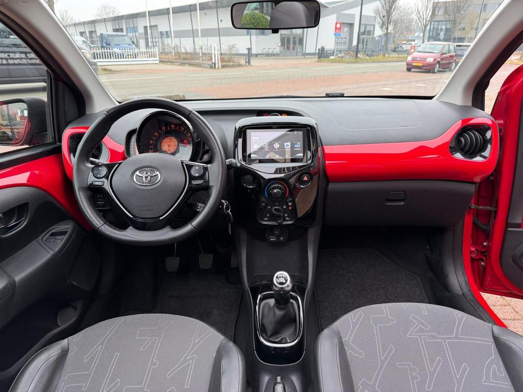 Toyota Aygo 1.0 VVT-i x Airco|Open Dak|TEL|Nieuwe Koppeling, Auto's, Toyota, Voorwielaandrijving, 12 maanden, Start-stop-systeem