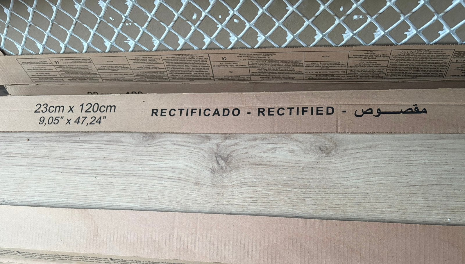 Gratis! Nieuw Keramisch parket Korde Haya Eikenhout 11m2, Ophalen, 60 cm of meer, Keramiek, Nieuw