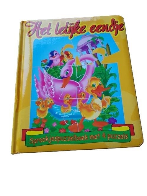 Het lelijke eendje -sprookjespuzzelboek, Boeken, Kinderboeken | Kleuters, Gelezen, Fictie algemeen, Verzenden, Jongen of Meisje