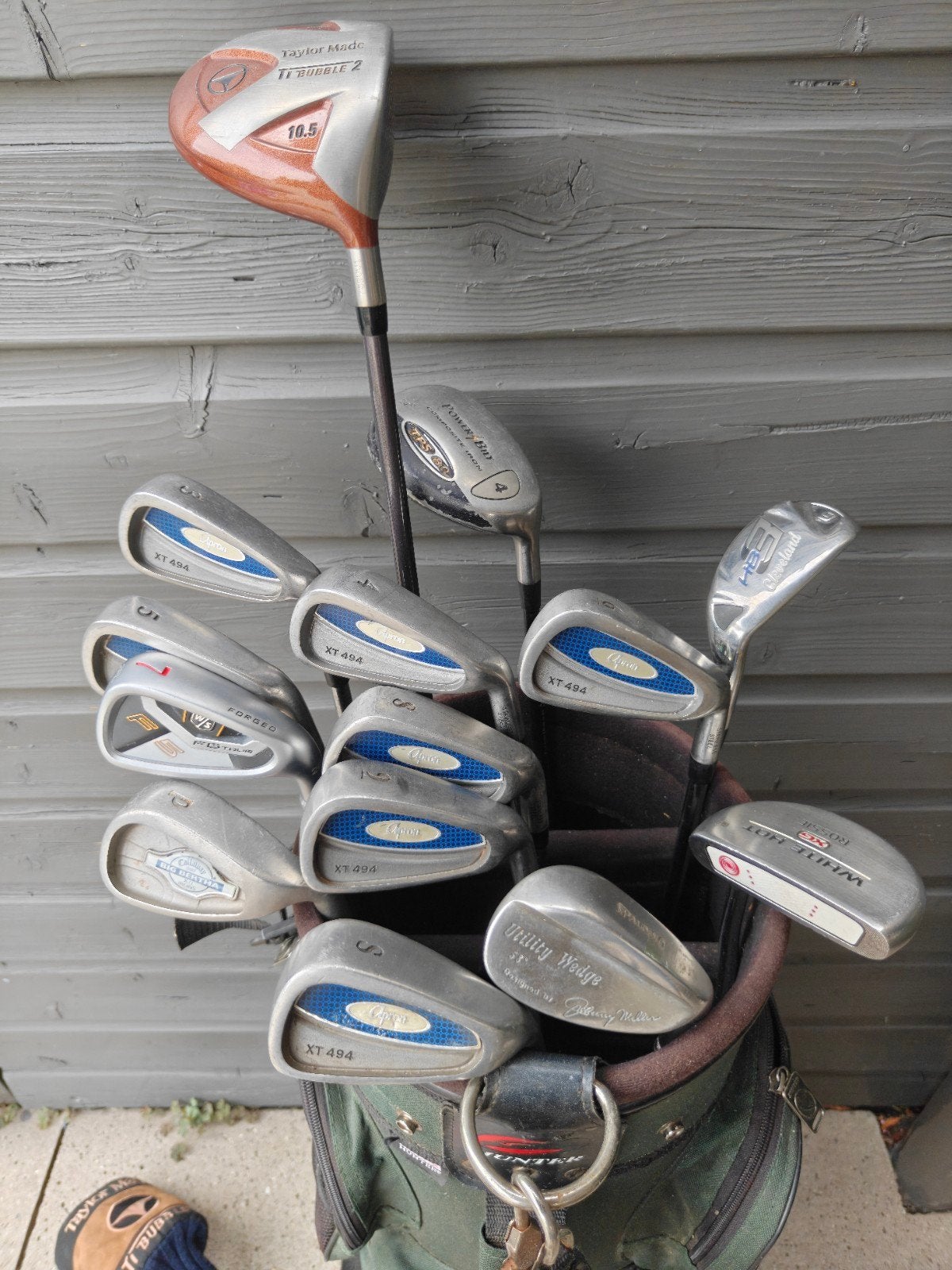 Complete golfset heren R.H. in hunter golftas/ Odyssey
In de, Ophalen of Verzenden, Zo goed als nieuw, Set, Overige merken