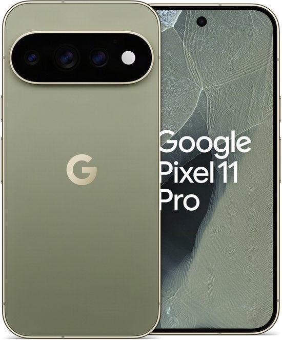 Google Pixel 11 Pro 5G 256GB Groen & Olijf Nieuw & Garantie!