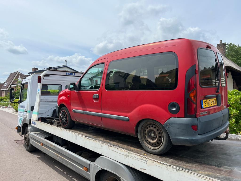 Voorruit Kangoo 1999, Ophalen of Verzenden, Gebruikt, Renault