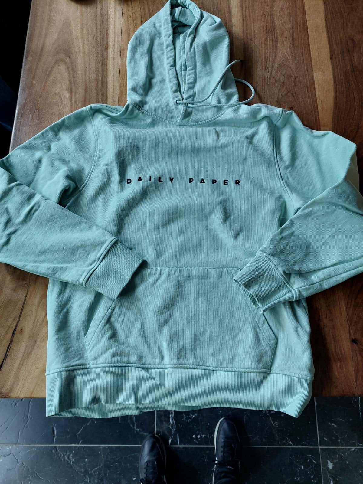 Daily Paper Hoodie mintgroen, Ophalen of Verzenden, Gedragen, Daily Paper