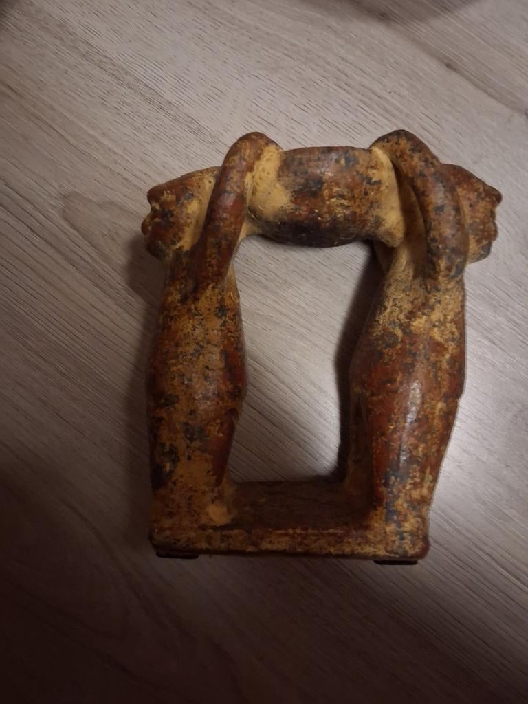 Mexicaans aardewerk wasbrander - Uniek decoratiestuk, Ophalen