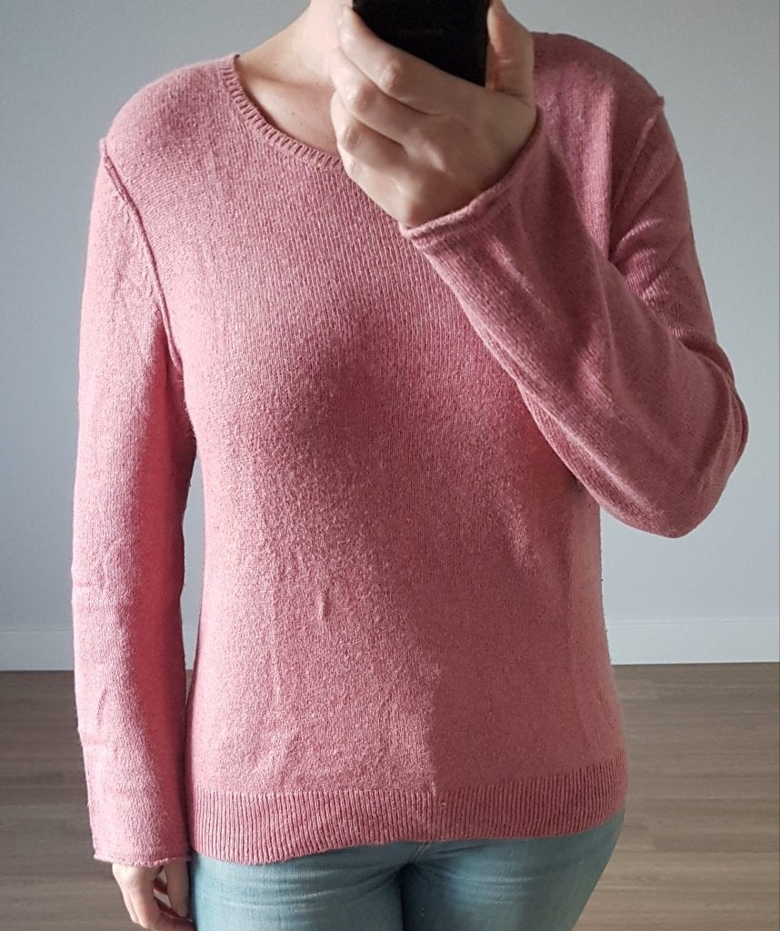 Trui Roze maat M 7% wool, Maat 38/40 (M), H&M, Verzenden, Nieuw