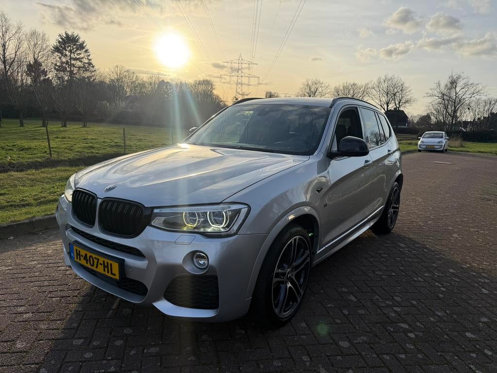 BMW X3 35D Xdrive M pakket, Auto's, BMW, Automaat, 2993 cc, USB, Leder