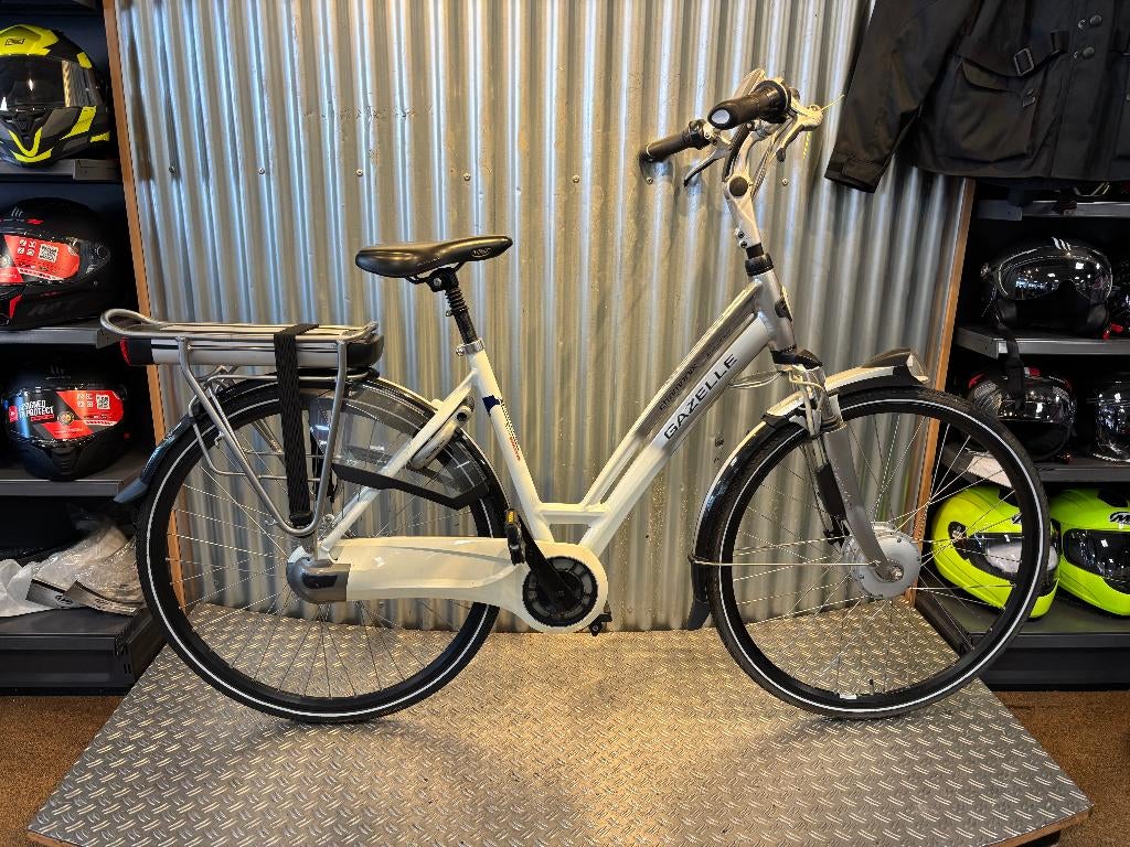 Gazelle Chamonix 50 cm nieuwstaat 6 maand garantie, Gebruikt, Ophalen of Verzenden, 47 tot 51 cm, 50 km per accu of meer