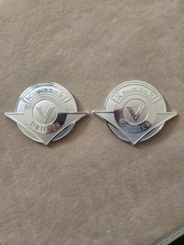 Kawasaki Drifter emblemen, Ophalen of Verzenden