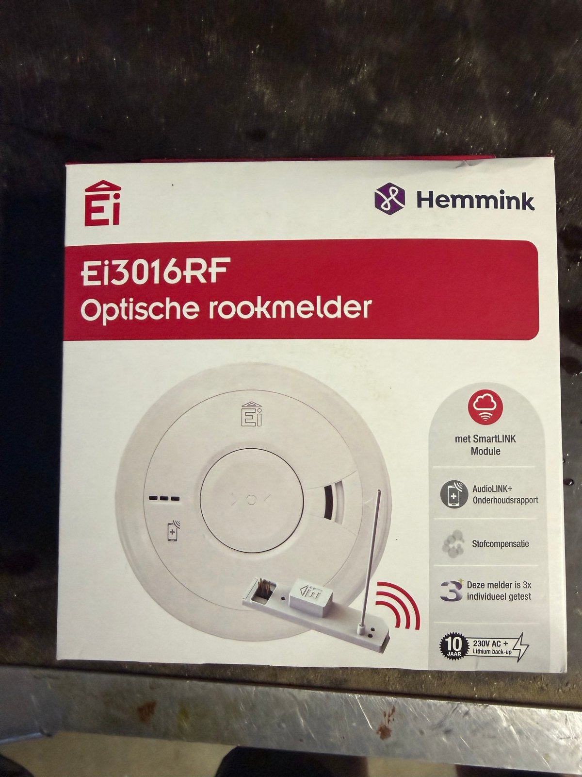 Ei3016RF Optische rookmelder met SmartLINK Module, Detector, Sensor of Melder, Nieuw, Ophalen of Verzenden, Rook