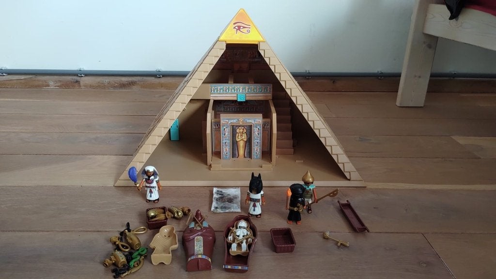 Playmobil Pyramide 4240, Kinderen en Baby's, Speelgoed | Playmobil, Gebruikt, Gebouw, Complete set, Historisch