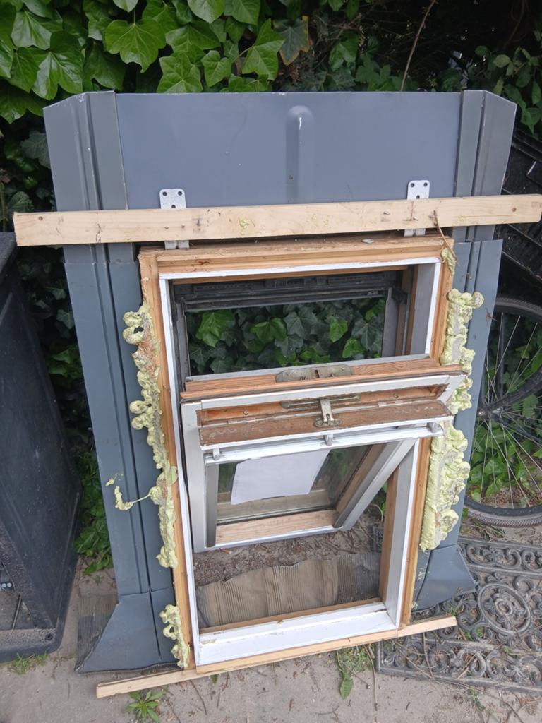 Dakraam, Doe-het-zelf en Verbouw, Glas en Ramen, Gebruikt, Minder dan 80 cm, Minder dan 80 cm, Ophalen of Verzenden