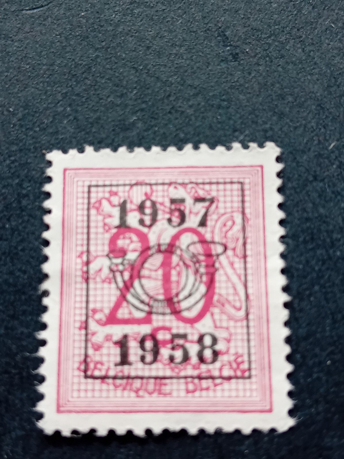 Belgische postzegel 1957-1958, 20 centimes, Ophalen of Verzenden