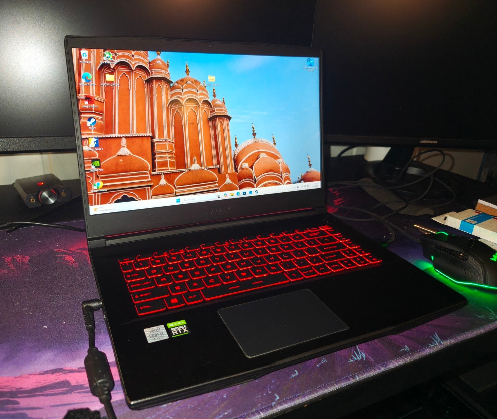 MSI GF65 Thin 10SER-477NL, Gebruikt, Intel Core i7-10750H, Gaming, SSD