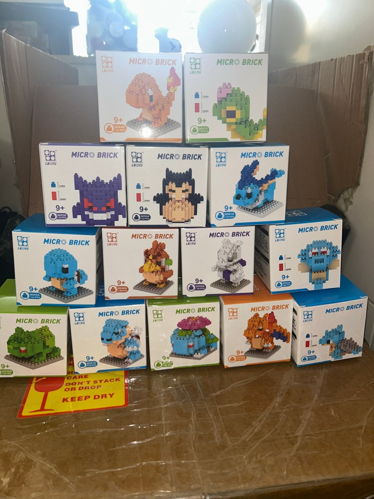 Pokémon Micro Brick Bouwpakketten - Diverse Figuren, Ophalen of Verzenden, Nieuw, Overige typen