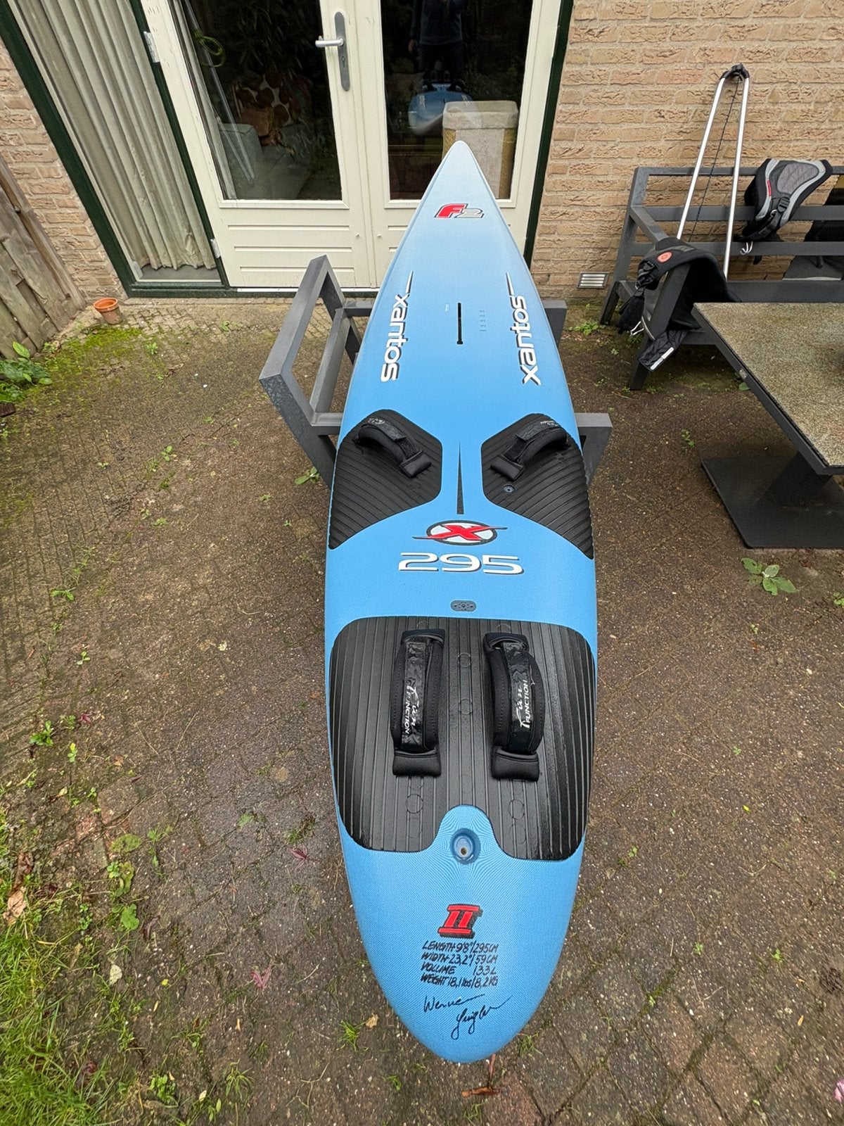 F2 Xantos 133 liter, Ophalen, Zo goed als nieuw, Plank