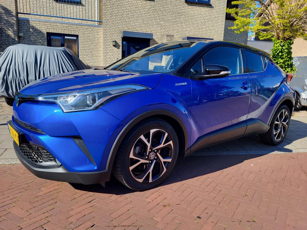 Toyota C-HR 1.8 Hybrid Active garantie mogelijk t/m 2029, 12 maanden, Stof, 4 cilinders, Blauw
