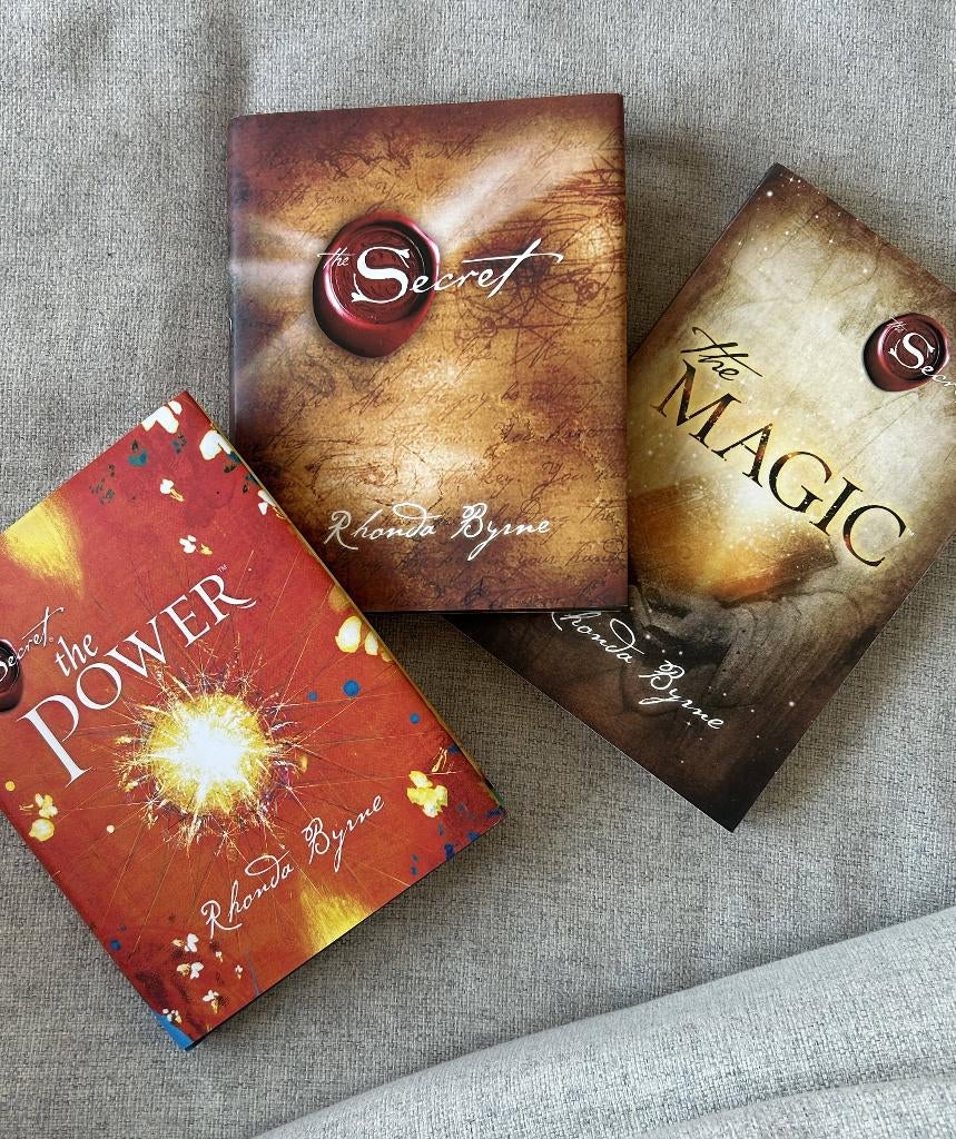 Boekenpakket “The Secret” Engelstalig, Ophalen of Verzenden, Zo goed als nieuw, Rhonda Byrne, Spiritualiteit algemeen