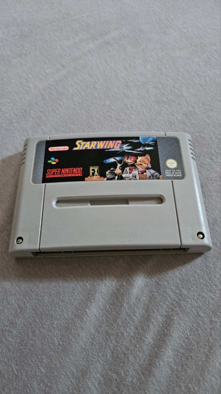 Starwing (Star Fox) SNES - Klassieke Ruimteshooter, Spelcomputers en Games, Games | Nintendo Super NES, Ophalen, Gebruikt, Shooter